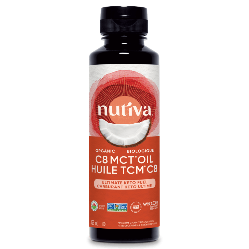 355ml | Nutiva Organic C8 MCT Oil 355ml