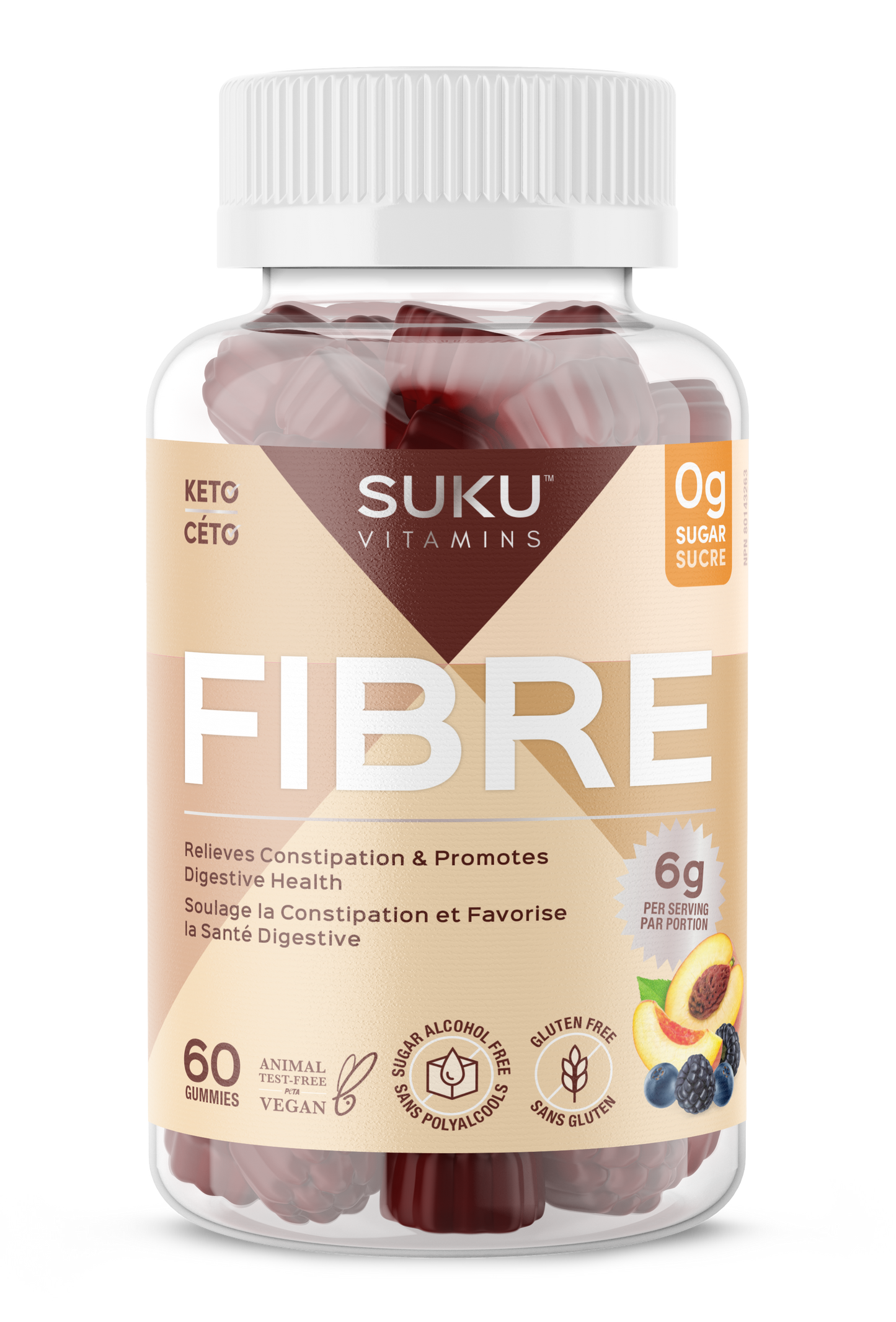 60 Gummies | SUKU Fibre 60 Gummies