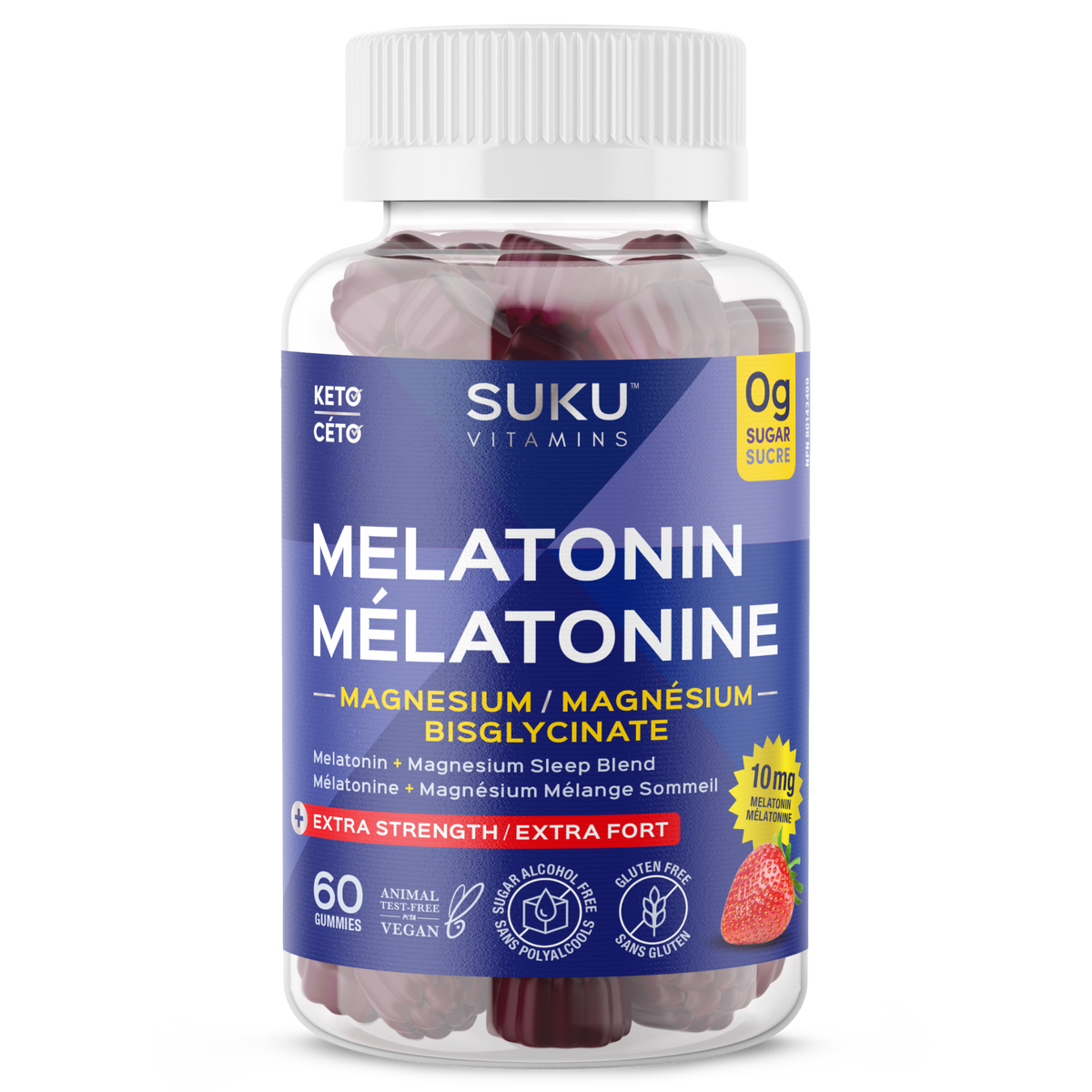 60 Gummies | SUKU Melatonin Magnesium 60 Gummies