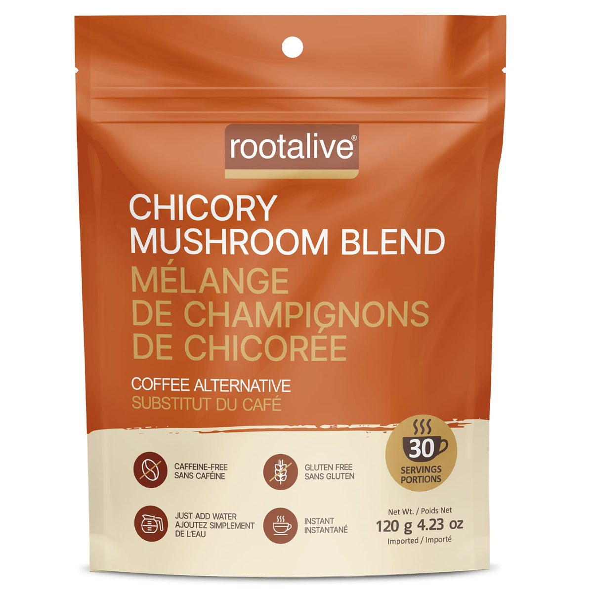 120g | Rootalive Chicory Mushroom Blend 120g