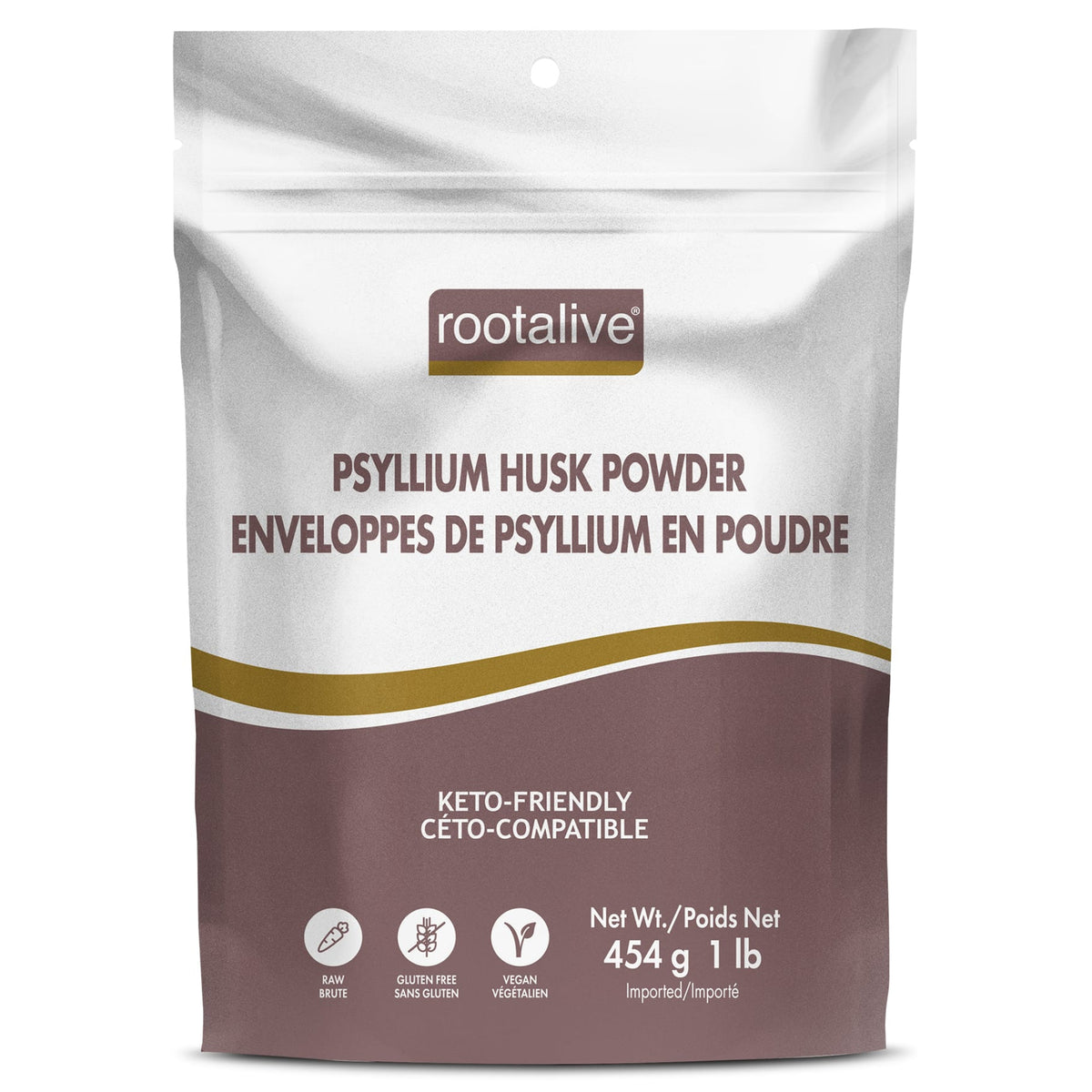 454g | Rootalive Psyllium Husk Powder 454g
