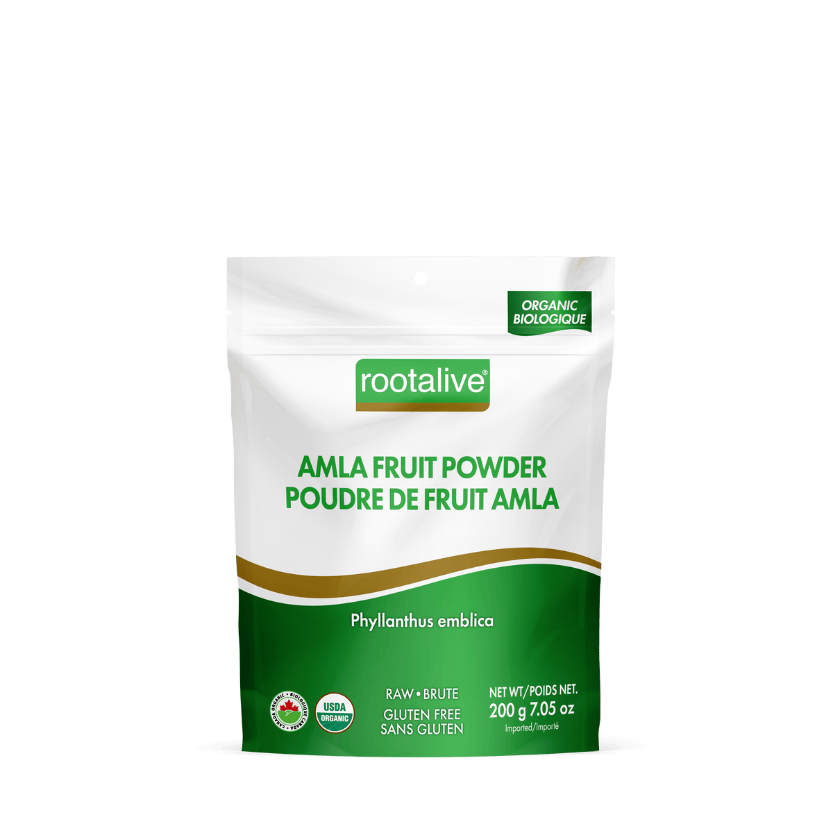 200g | Rootalive Organic Amla Fruit Powder 200g