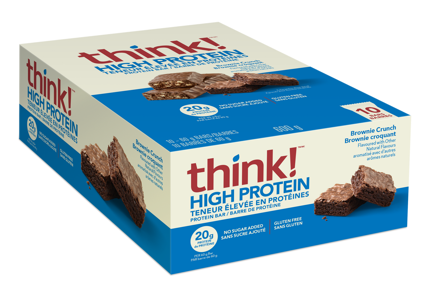 think! High Protein Bar Brownie Crunch