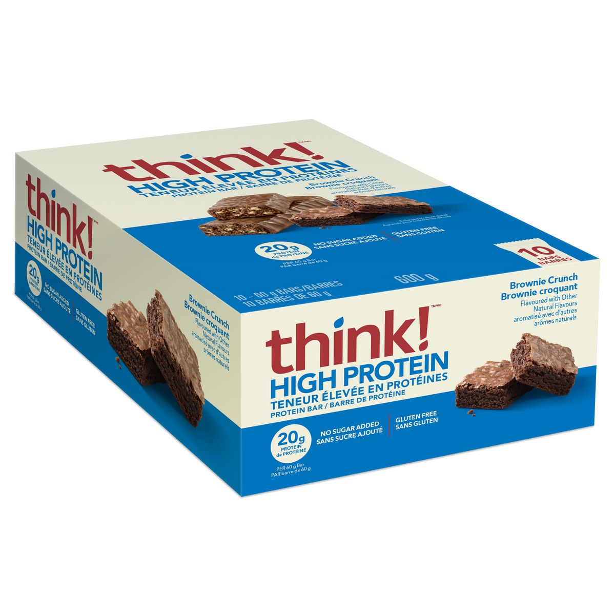 think! High Protein Bar Brownie Crunch