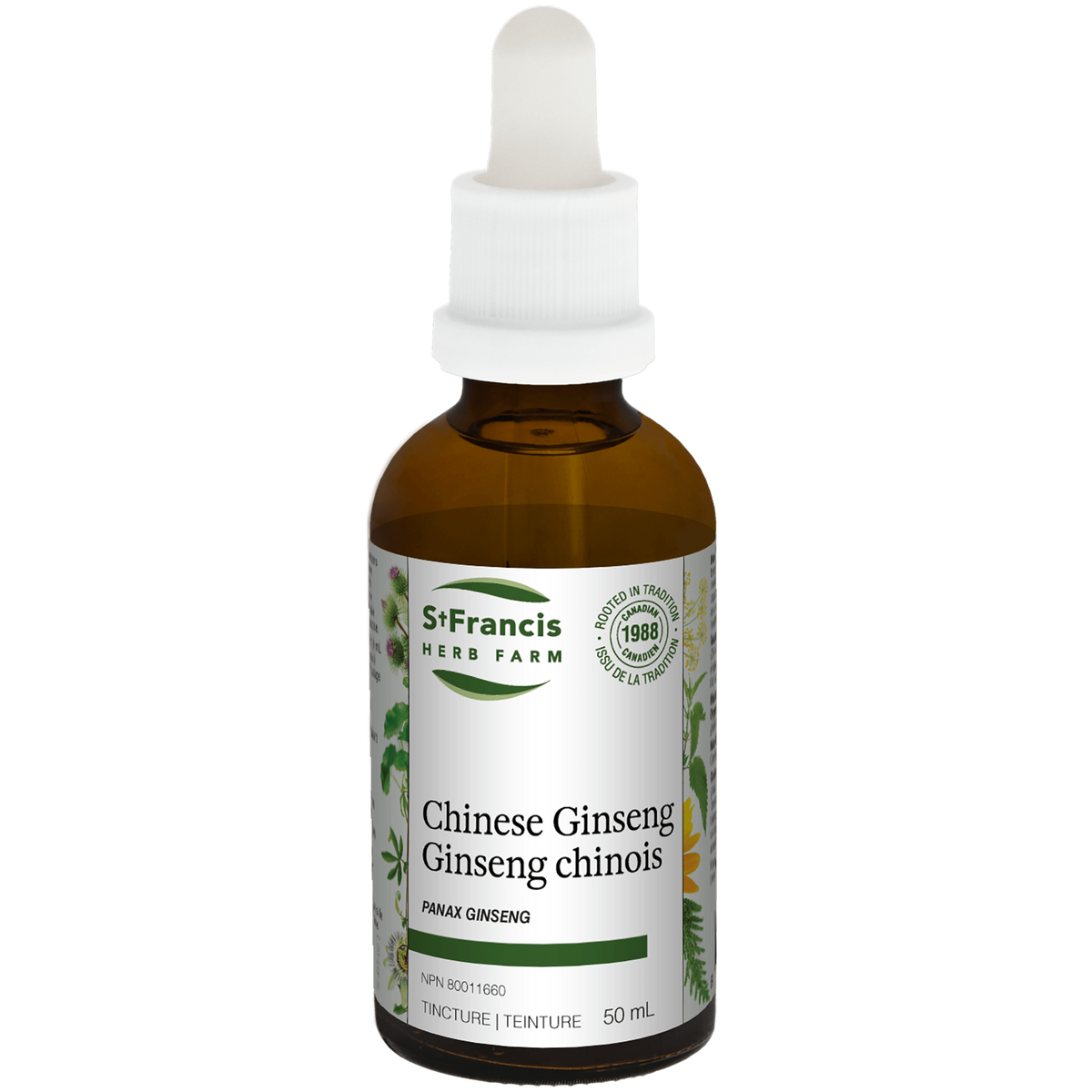50ml | St. Francis Chinese Ginseng Tincture 50ml