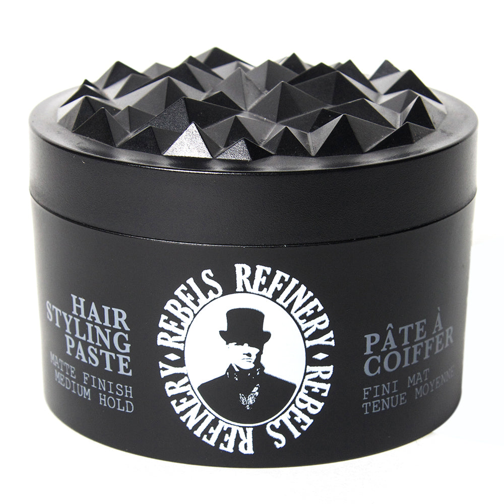 Rebels Refinery Hair Styling Paste, Matte Finish, Medium to Firm Hold, Non-Greasy, 118ml