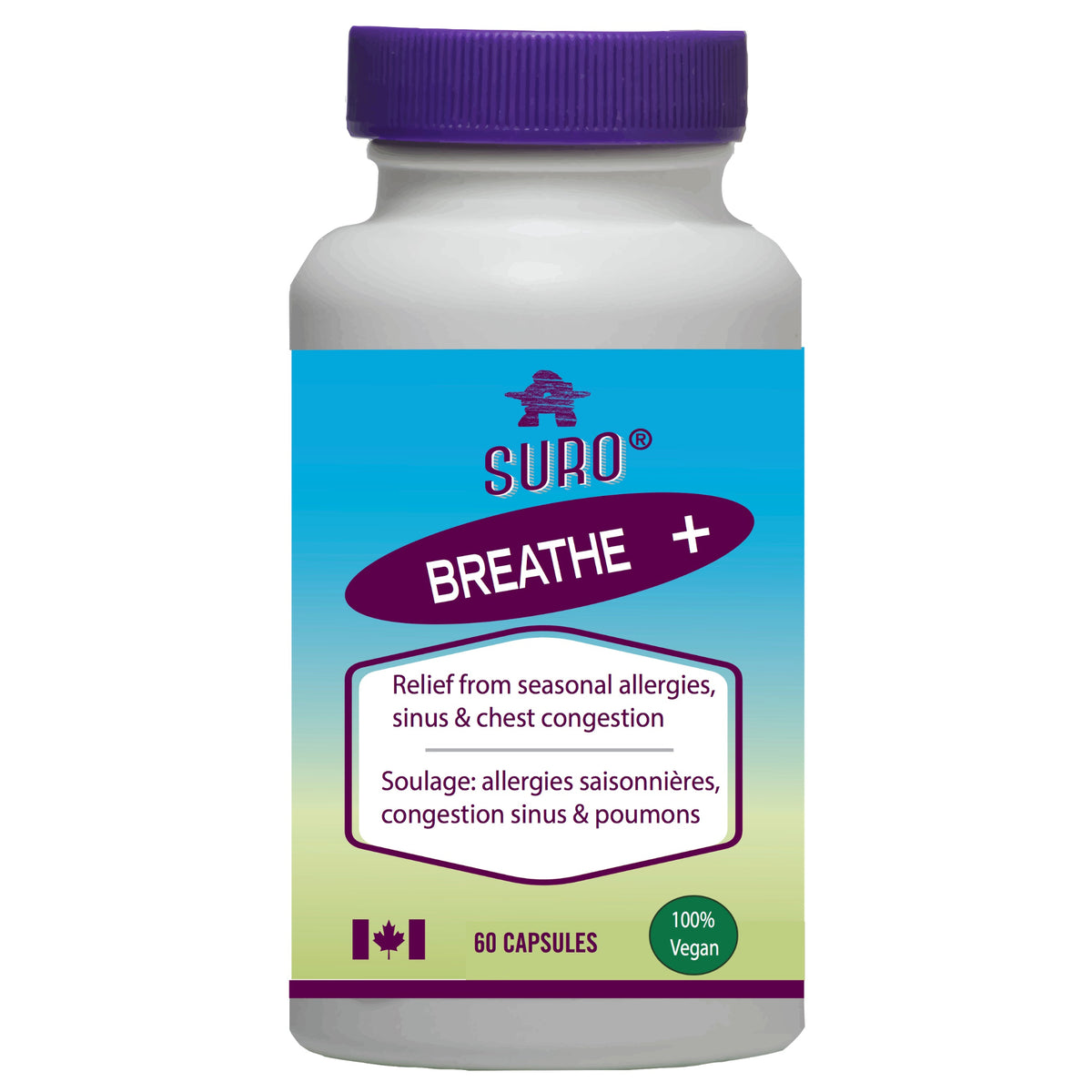 60 Capsules | SURO Suro-Breathe+ Capsules 60 Capsules