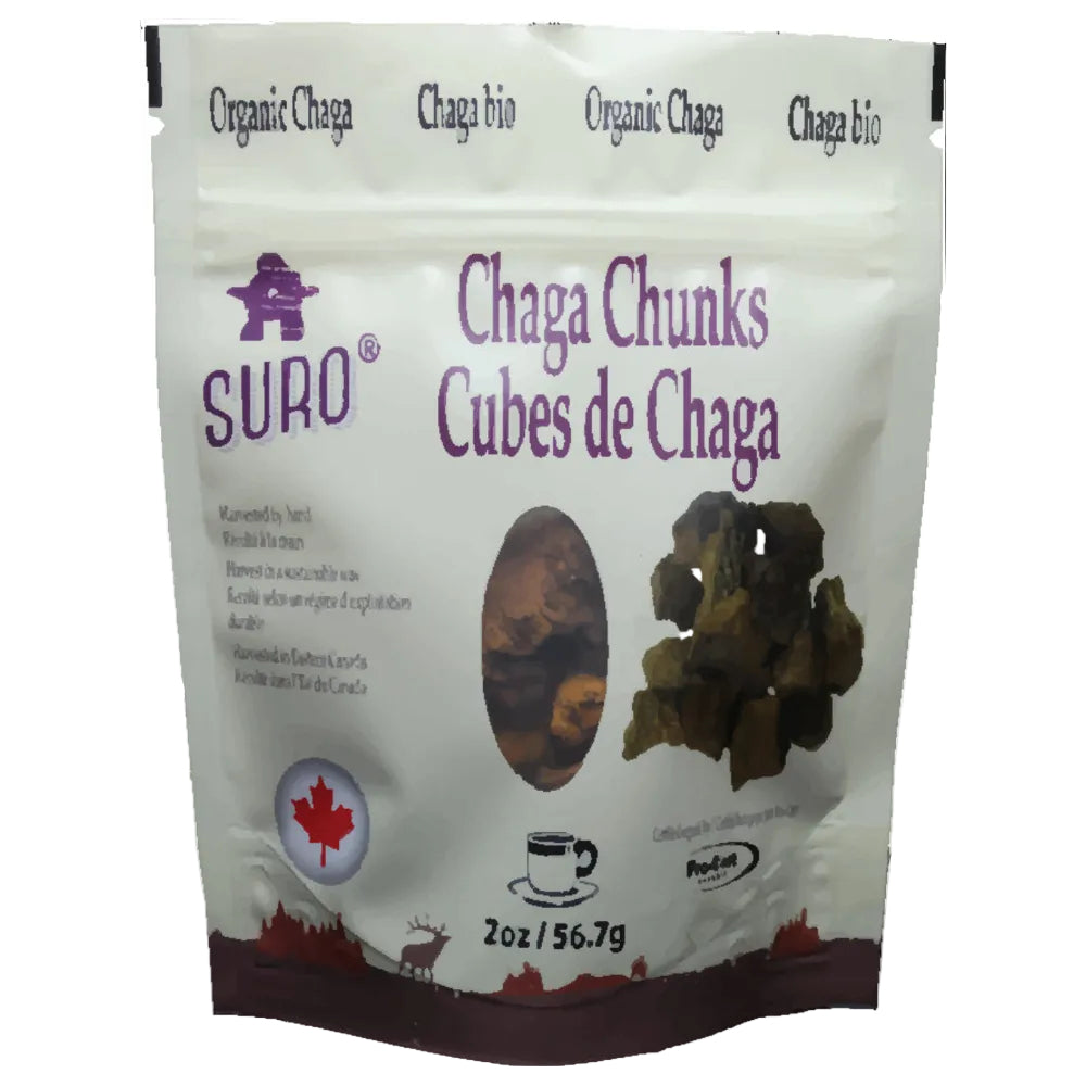56.7g | SURO Organic Canadian Chaga Chunks 56.7g