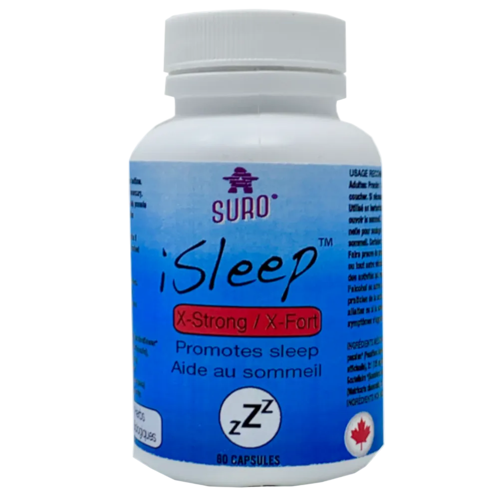 60 Capsules | SURO iSleep Extra Strong 60 Capsules