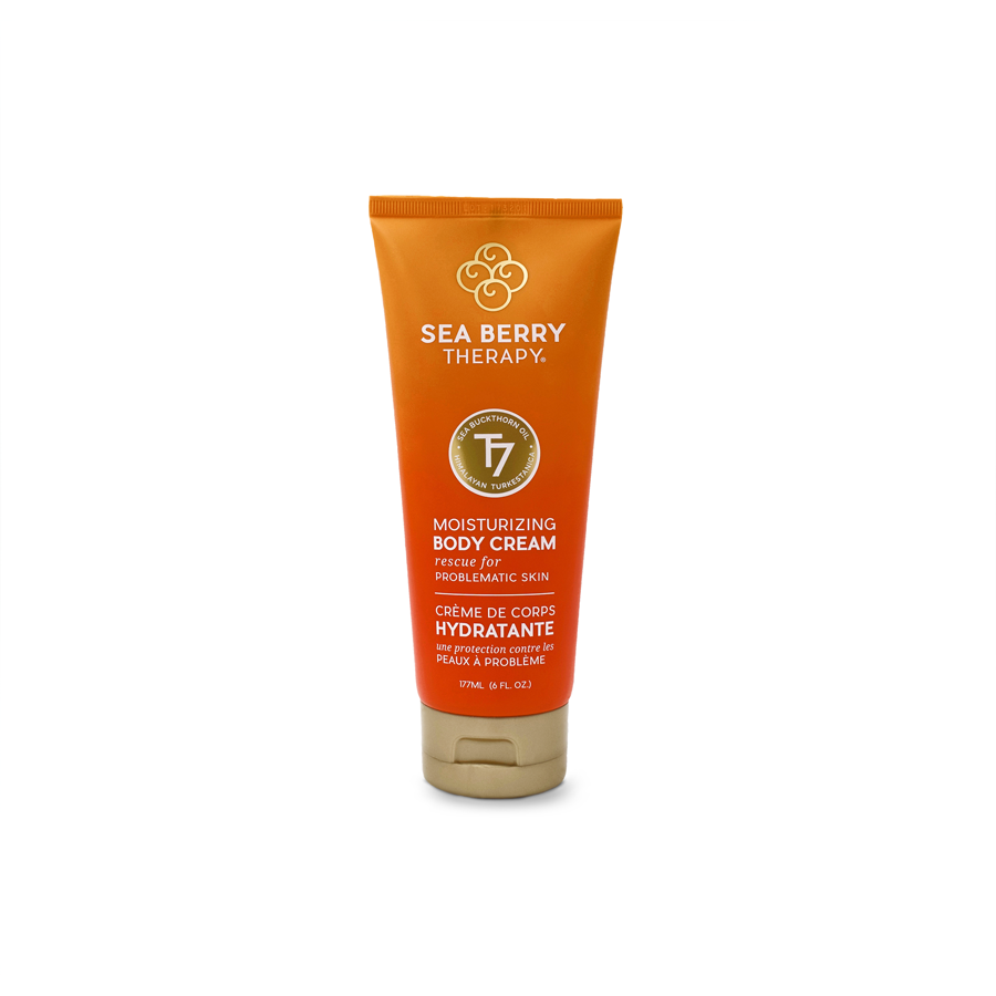 Sea Berry Therapy Moisturizing Body Cream with Sea Buckthorn, Meadowfoam, Shea and Aloe, for All Skin Types, 177ml