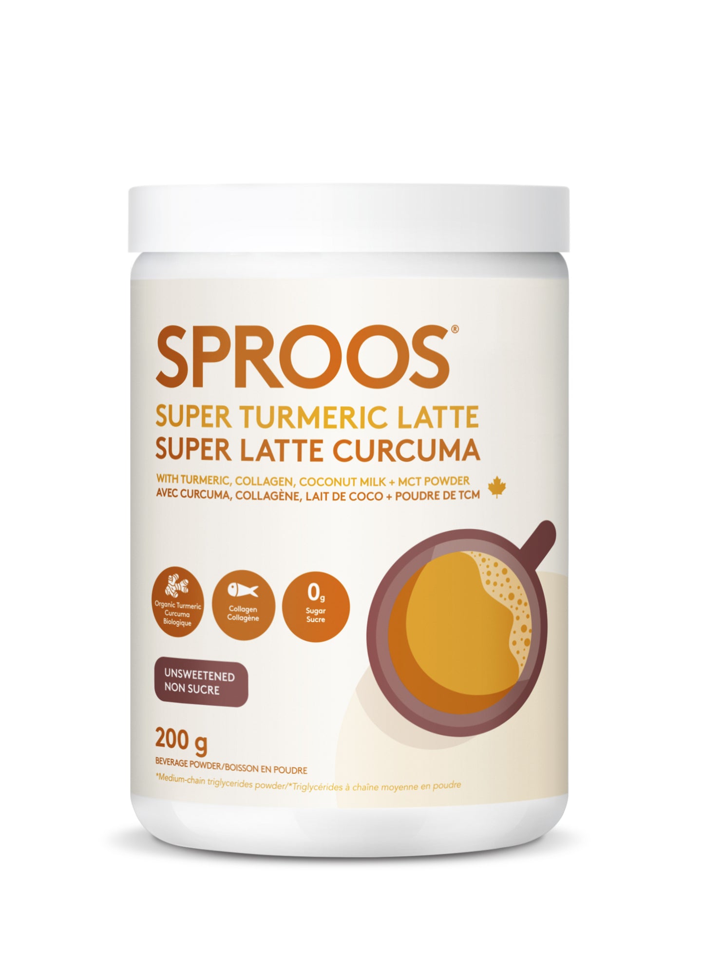 200g | Sproos Super Turmeric Latte 200g