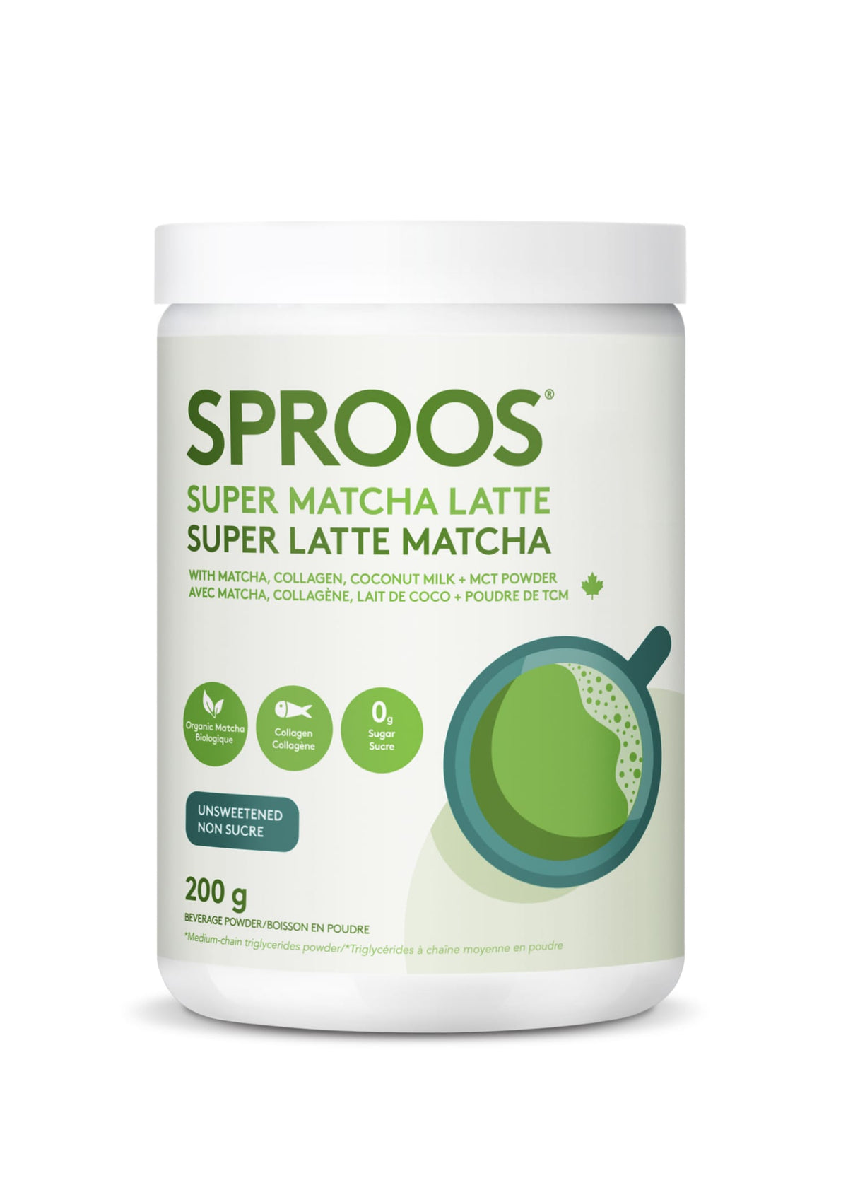 200g | Sproos Super Matcha Latte 200g