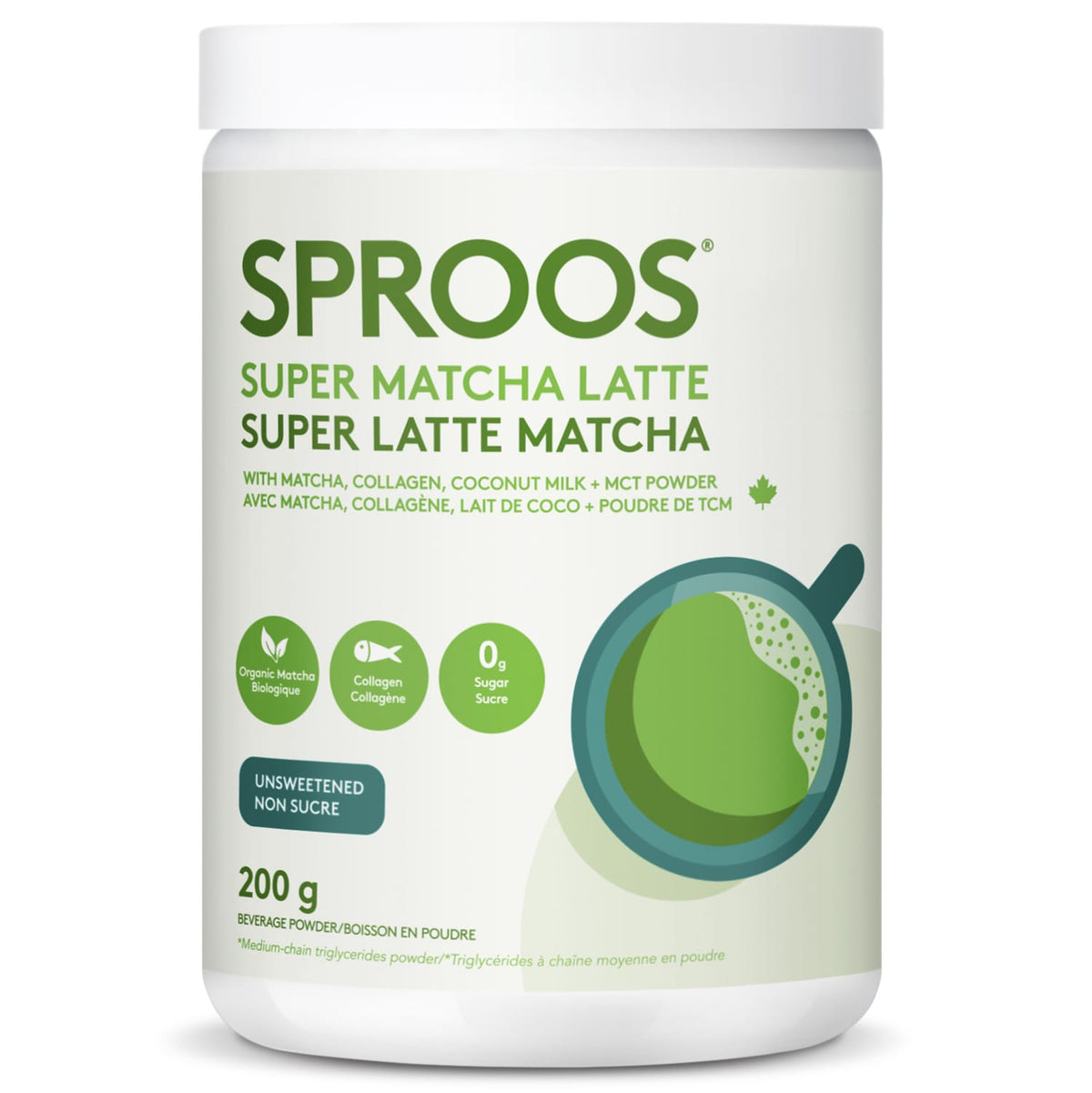 200g | Sproos Super Matcha Latte 200g