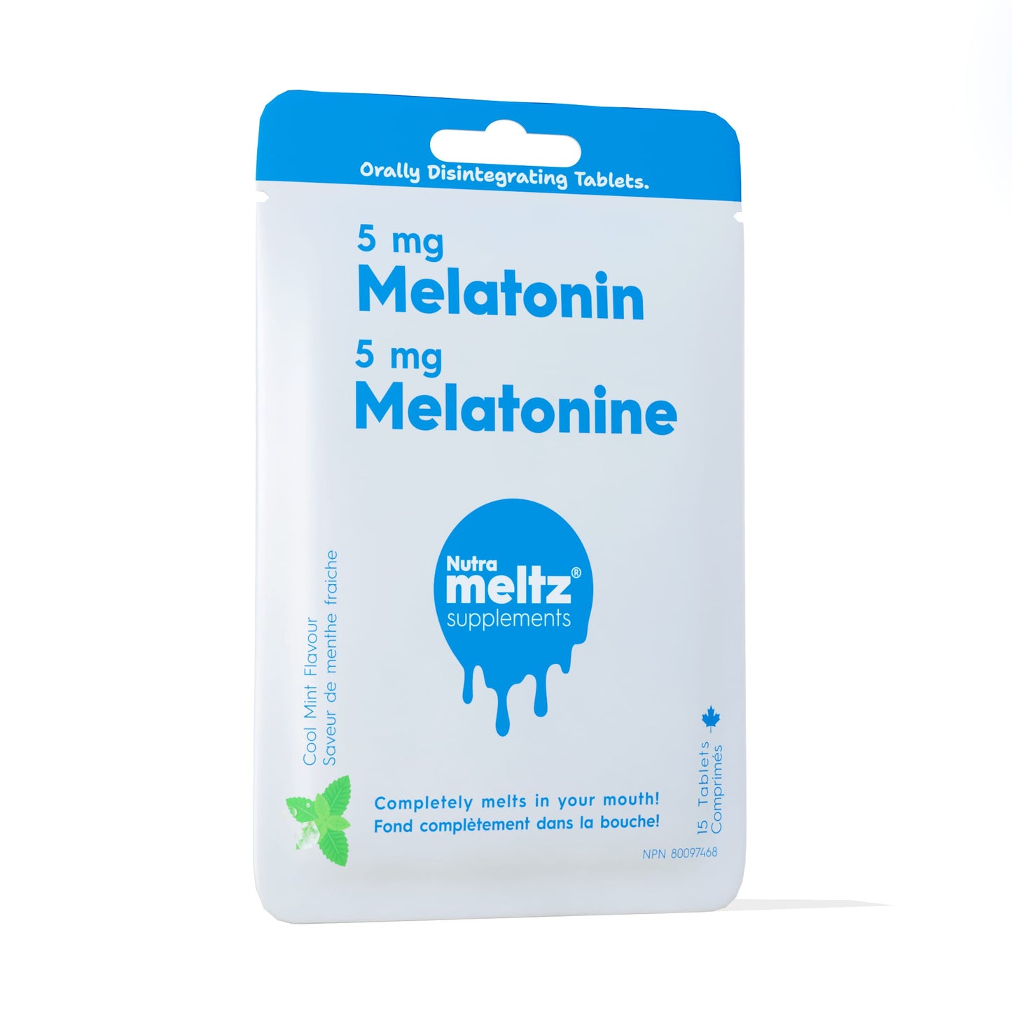 Case of 12 x 15 Tablets | Nutrameltz Melatonin 5mg Case of 12 x 15 Tablets