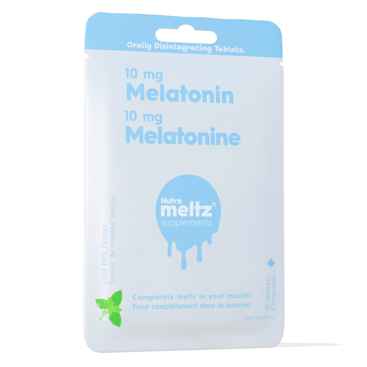 Case of 12 x 15 Tablets | Nutrameltz Melatonin Max 10mg Case of 12 x 15 Tablets