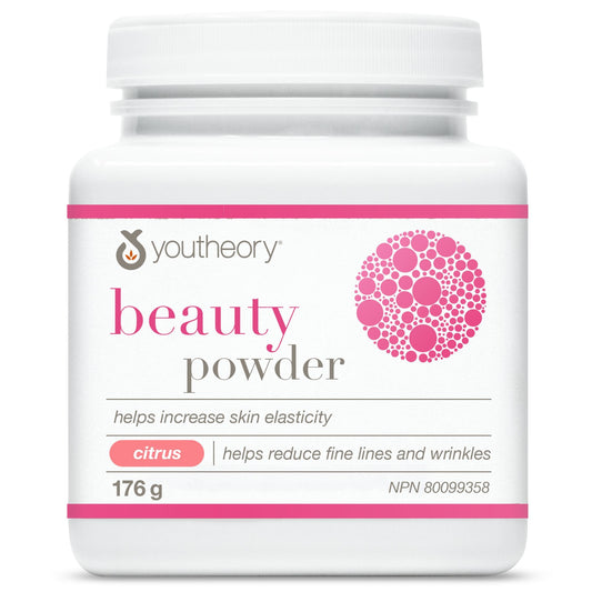 Citrus (176g) | YouTheory Beauty Powder with Hylarounic Acid and Collagen