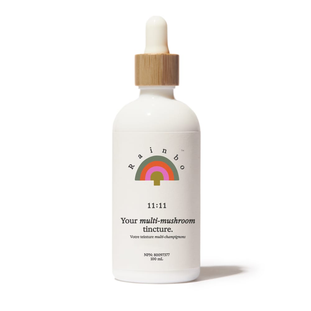 Rainbo 11:11 Super Multi-Mushroom Tincture 100ml bottle