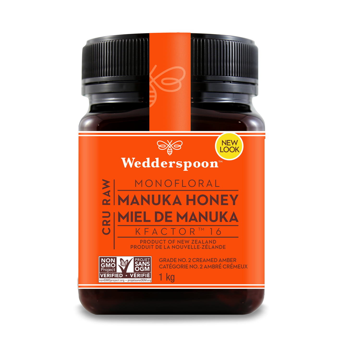 Wedderspoon Raw Manuka Honey KFactor 16 1kg