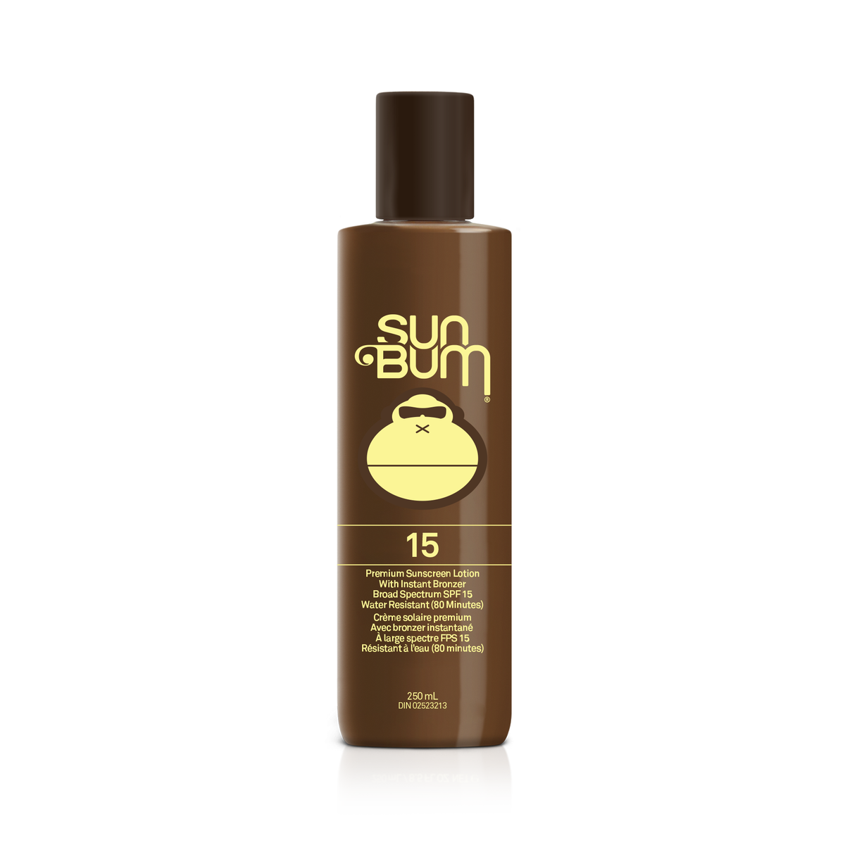Sun Bum SPF 15 Tanning Oil or Browning Lotion, Broad Spectrum SPF 15 with Coconut, Argan and Aloe, Water Resistant 80 Minutes, 250ml - Browning Lotion 250ml