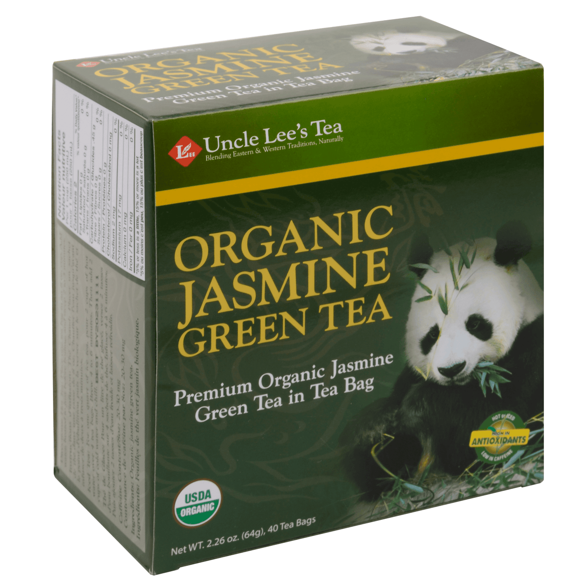 Uncle Lee's Organic Jasmine Green Tea 40 Bags