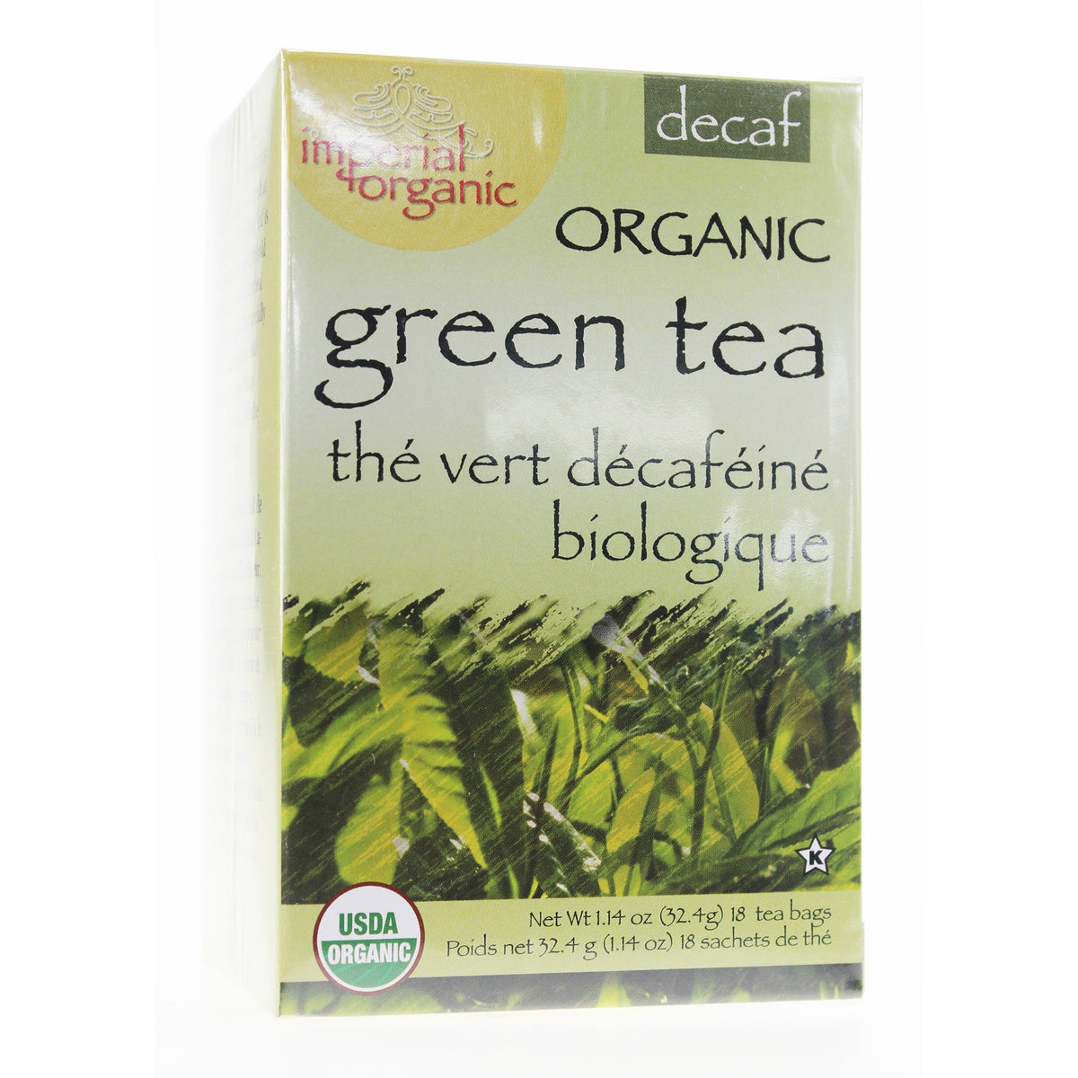Uncle Lee's Imperial Organic Green Tea Blends Decaf Green Tea