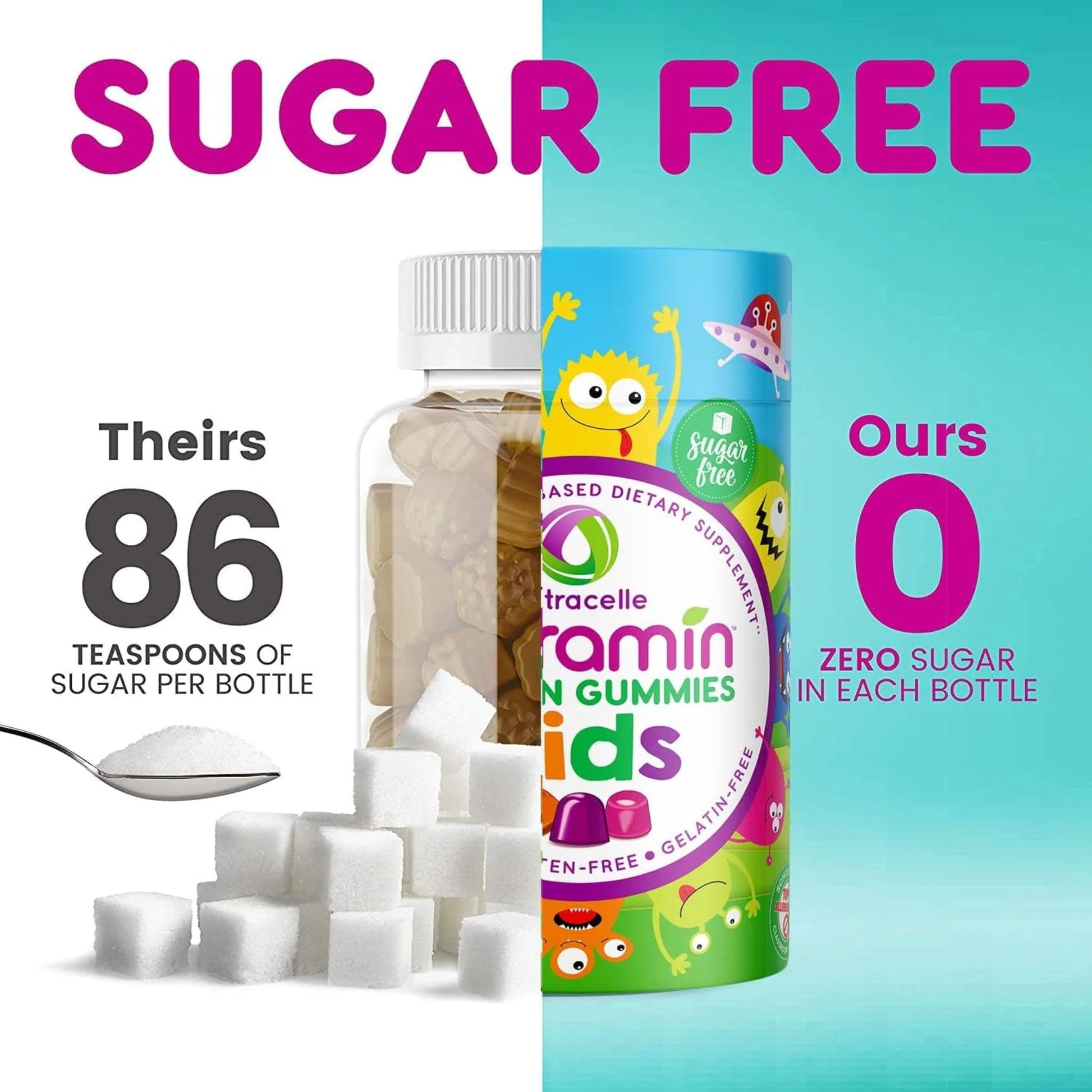 90 Vegan Gummies | Nutramin Vitamin for Kids