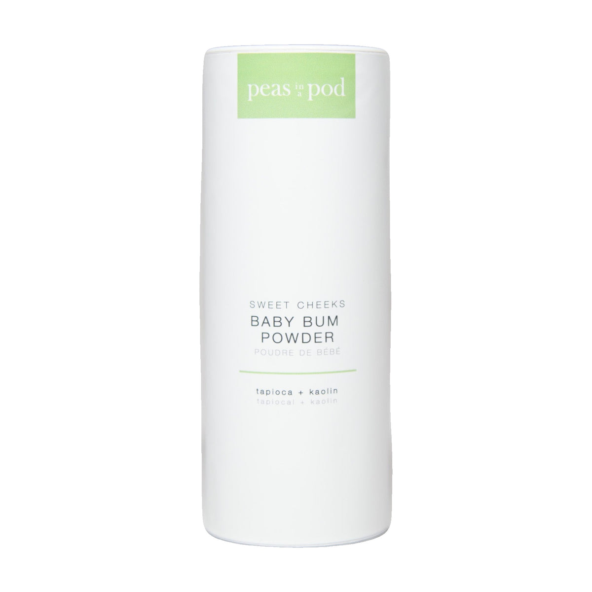 Peas In A Pod Sweet Cheeks Baby Bum Powder, Talc-Free Arrowroot, Tapioca and Kaolin Clay with Lavender, 100g