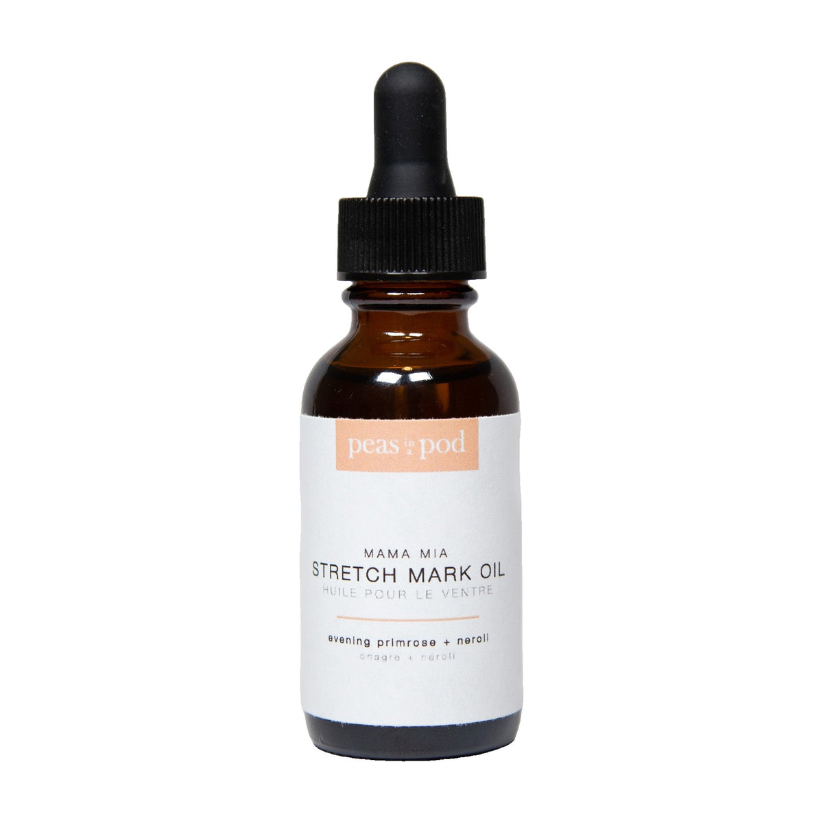 Peas In A Pod Mama Mia Stretch Mark Oil, Pregnancy Belly Oil with Avocado and Evening Primrose, 30ml