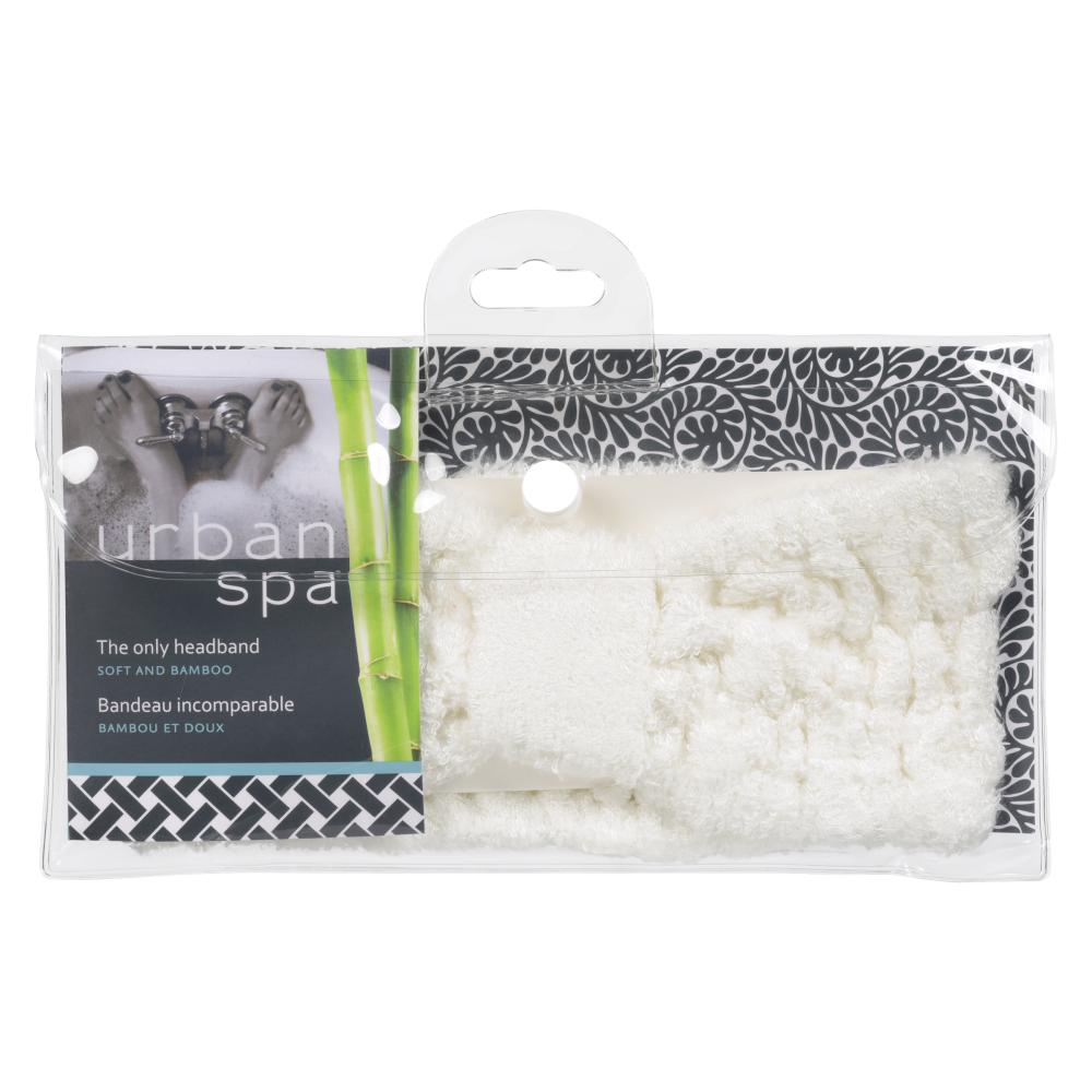 Urban Spa The Only Headband, Soft Bamboo Fabric Headband for Skin Care and Makeup