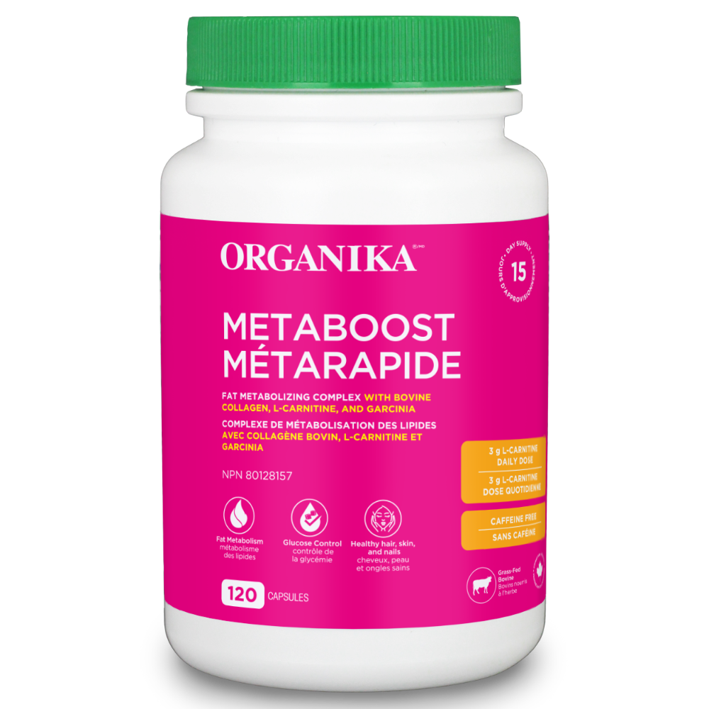 120 Capsules | Organika Fat Metabolizer 120 Capsules