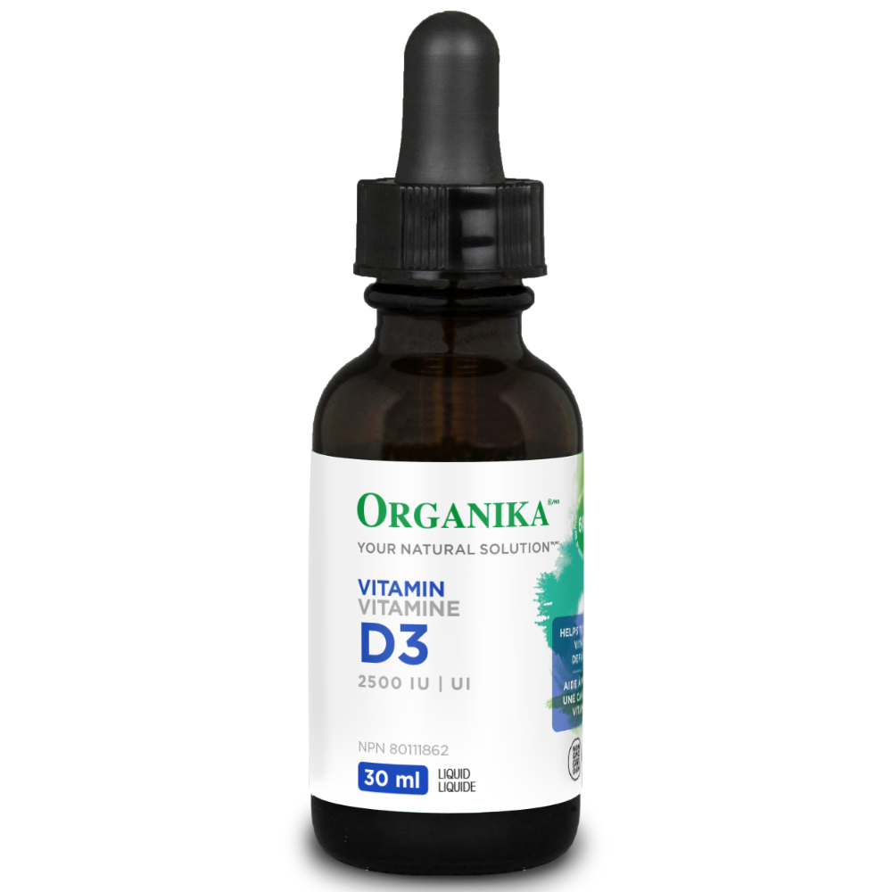 30ml | Organika Vitamin D3 2500 IU Liquid 30ml