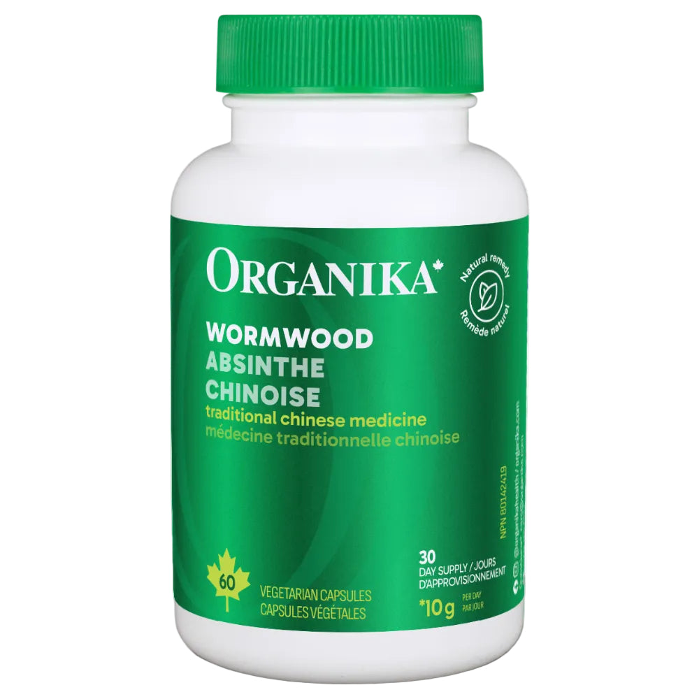 30 Vegetable Capsules | Organika Wormwood 30 Vegetable Capsules