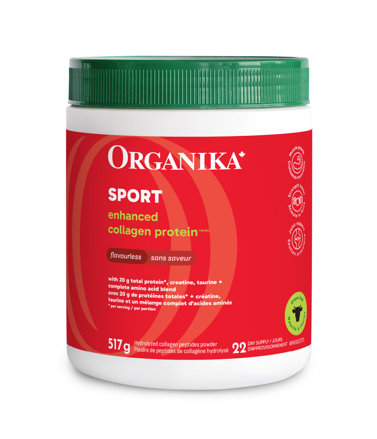 Lemonade | Organika Sport Collagen Protein Lemonade