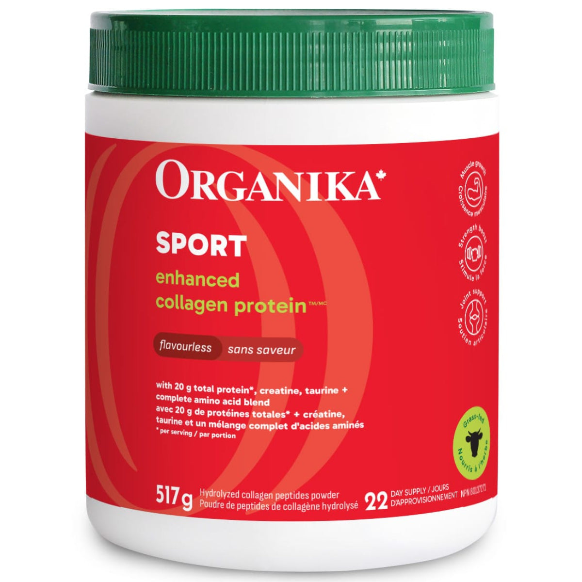 Lemonade | Organika Sport Collagen Protein Lemonade