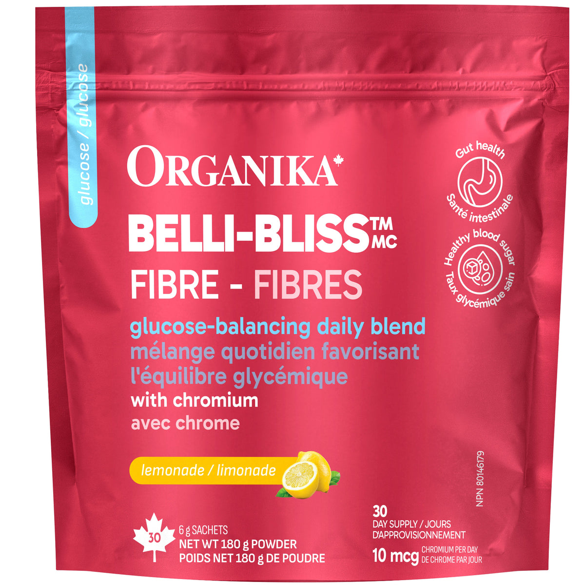 30 Sachets | Organika Belli Bliss Glucose Fibre 30 Sachets