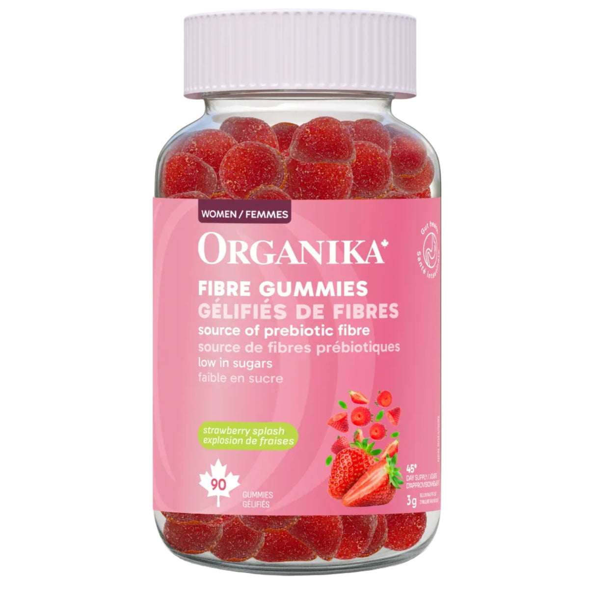 90 Gummies | Organika Fibre Gummies 90 Gummies