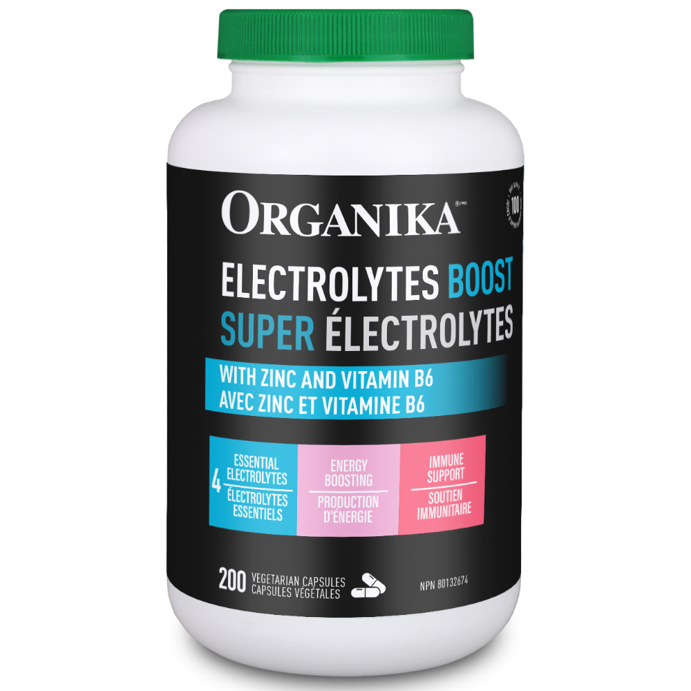 200 Capsules | Organika Electrolytes Boost 200 Capsules