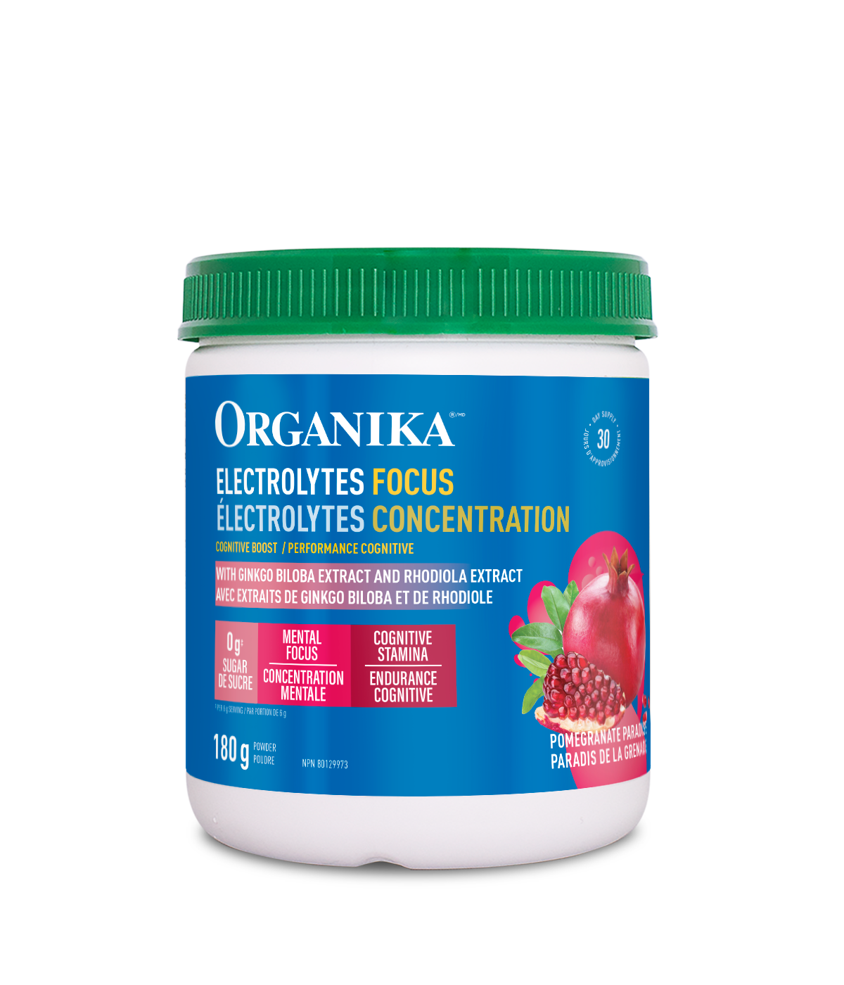 180g | Organika Electrolytes Focus 180g