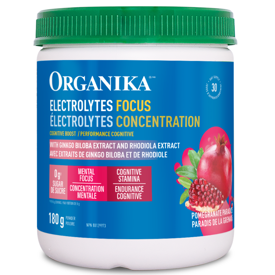 180g | Organika Electrolytes Focus 180g