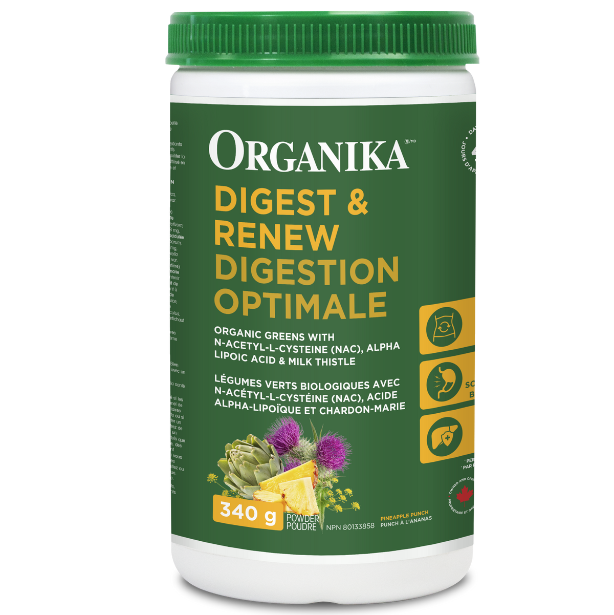 340g | Organika Digest Greens 340g