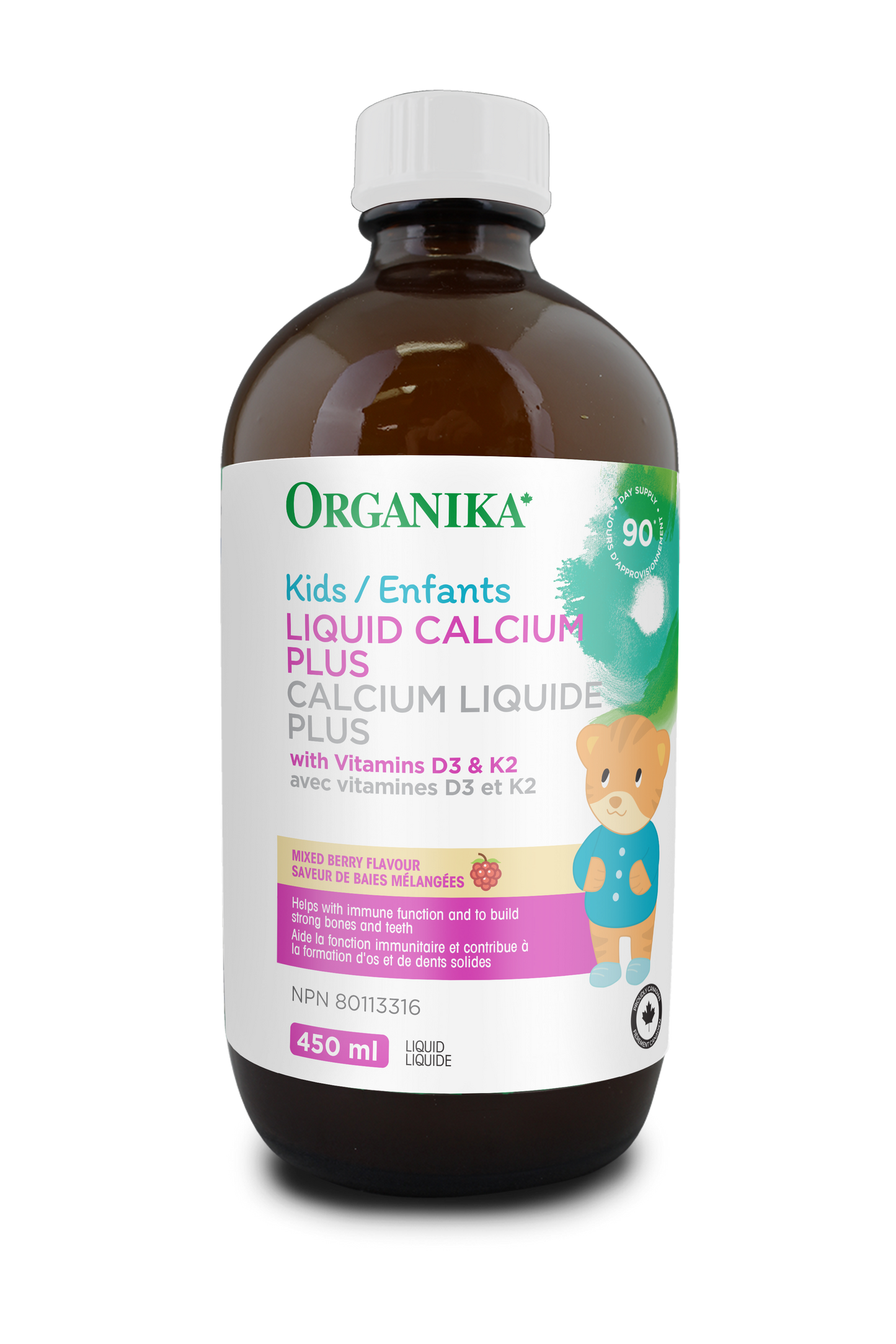 450ml | Organika Kids Liquid Calcium 450ml