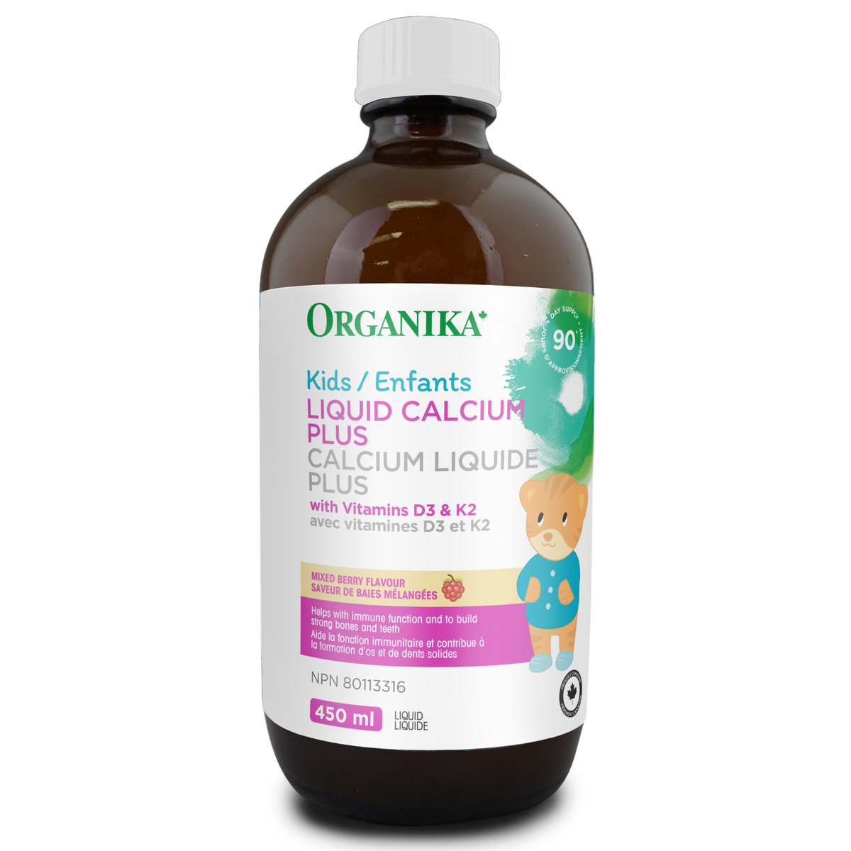 450ml | Organika Kids Liquid Calcium 450ml