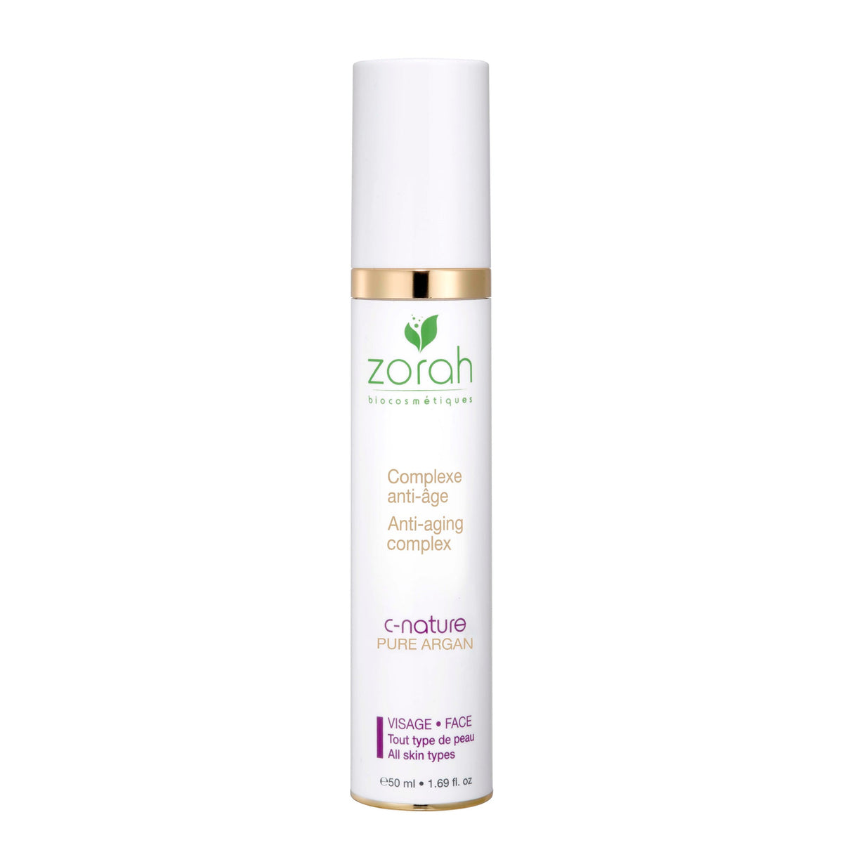 Zorah C-Nature Anti-Aging Complex with Vitamin C, Amla and Hyaluronic Acid, Brightening Morning Serum, 50ml
