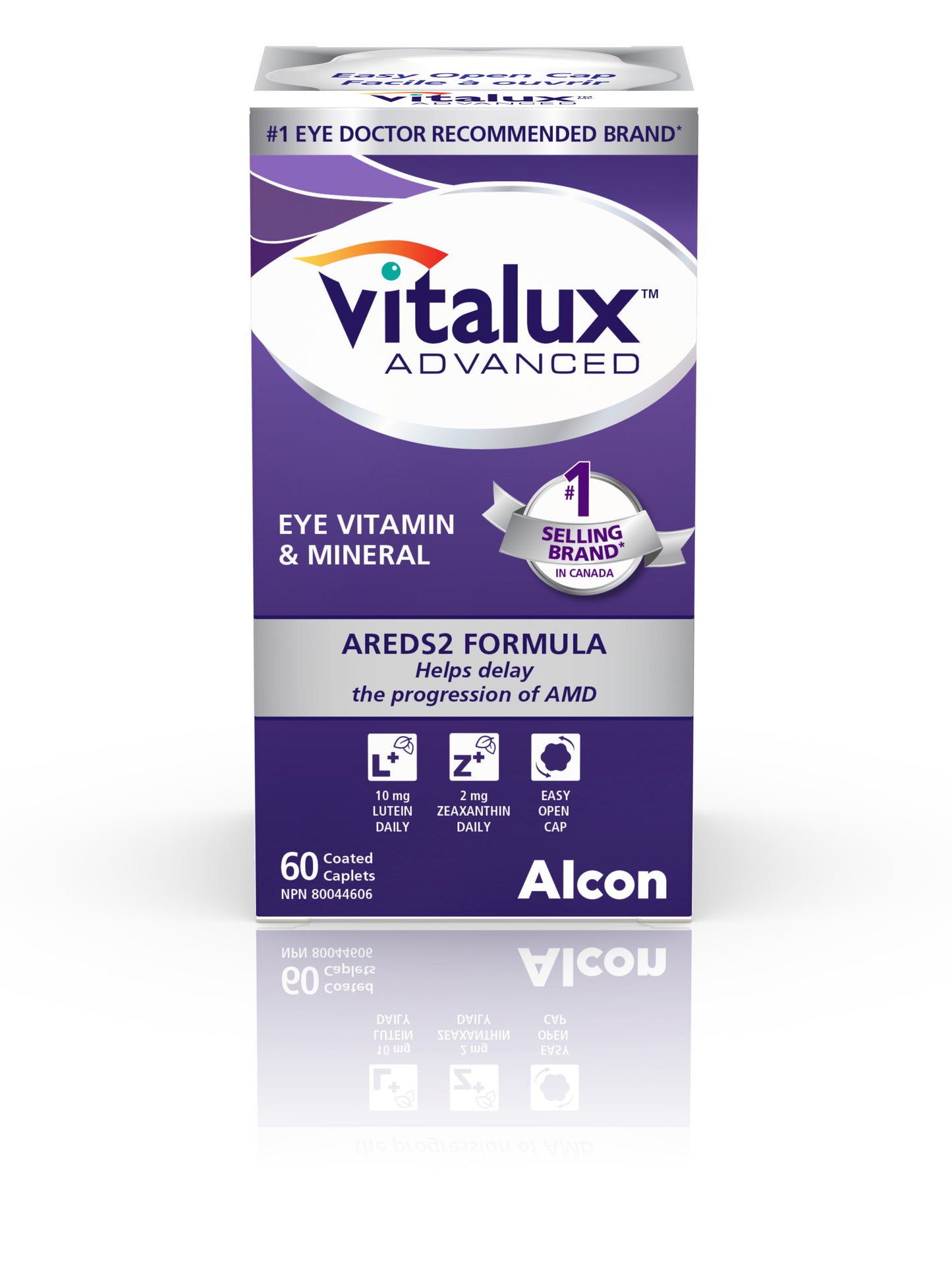 Vitalux Advanced AREDS2 Formula 60 Caplets