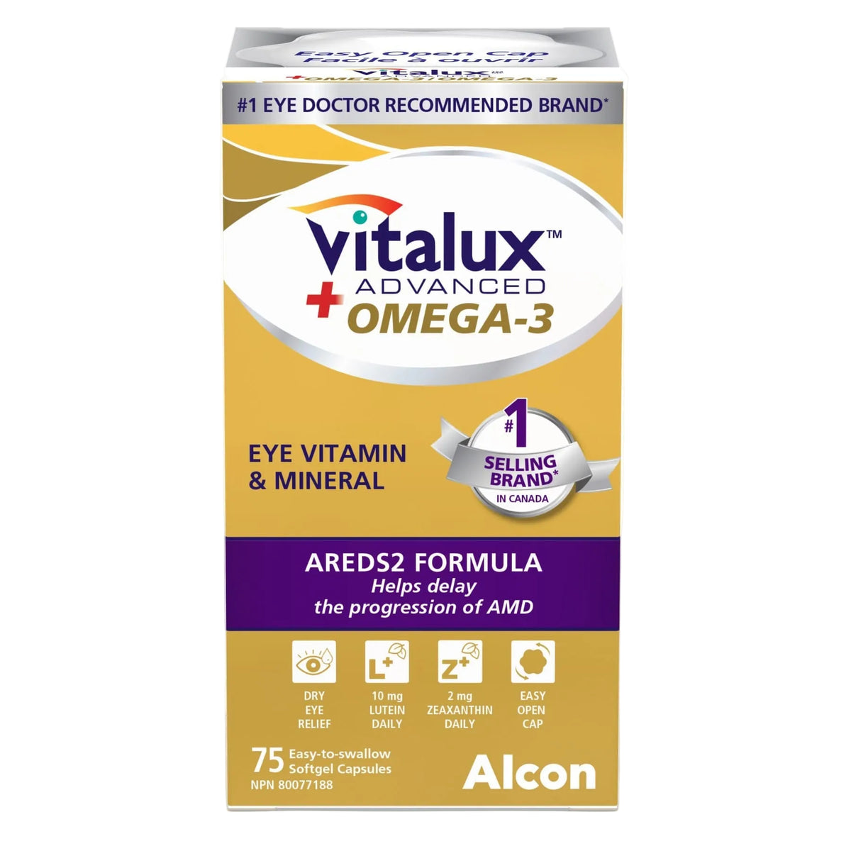 Vitalux Advanced Plus Omega 3 75 Softgels
