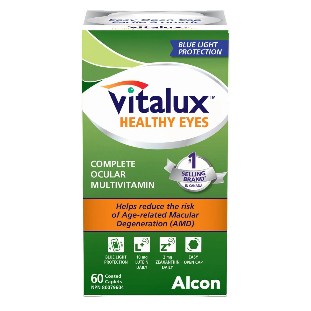 Vitalux Healthy Eyes 60 Caplets