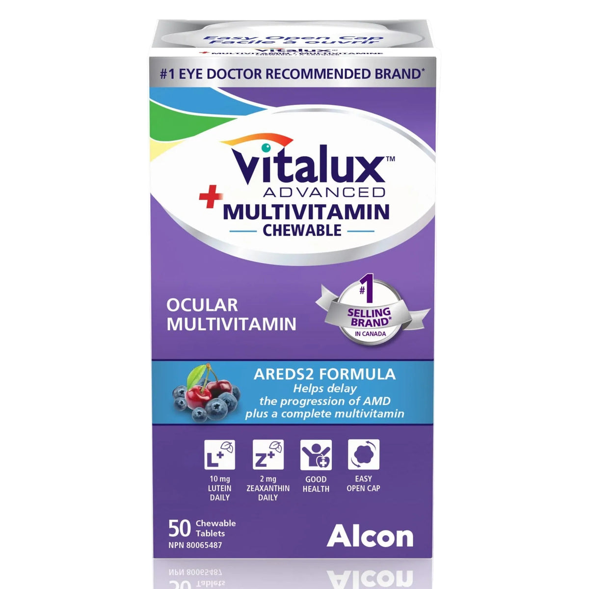 Vitalux Advanced Plus Multivitamin Chewable 50 Chewable Tablets