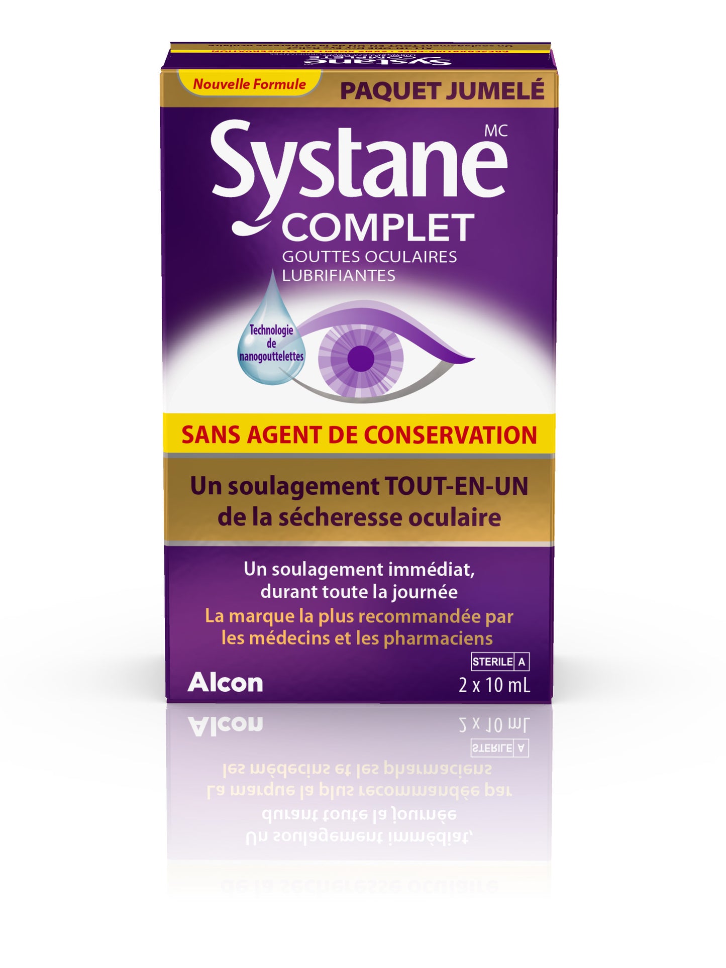 2 x 10ml Twin Pack | Systane Complete Lubricant Eye Drops 2 x 10ml Twin Pack