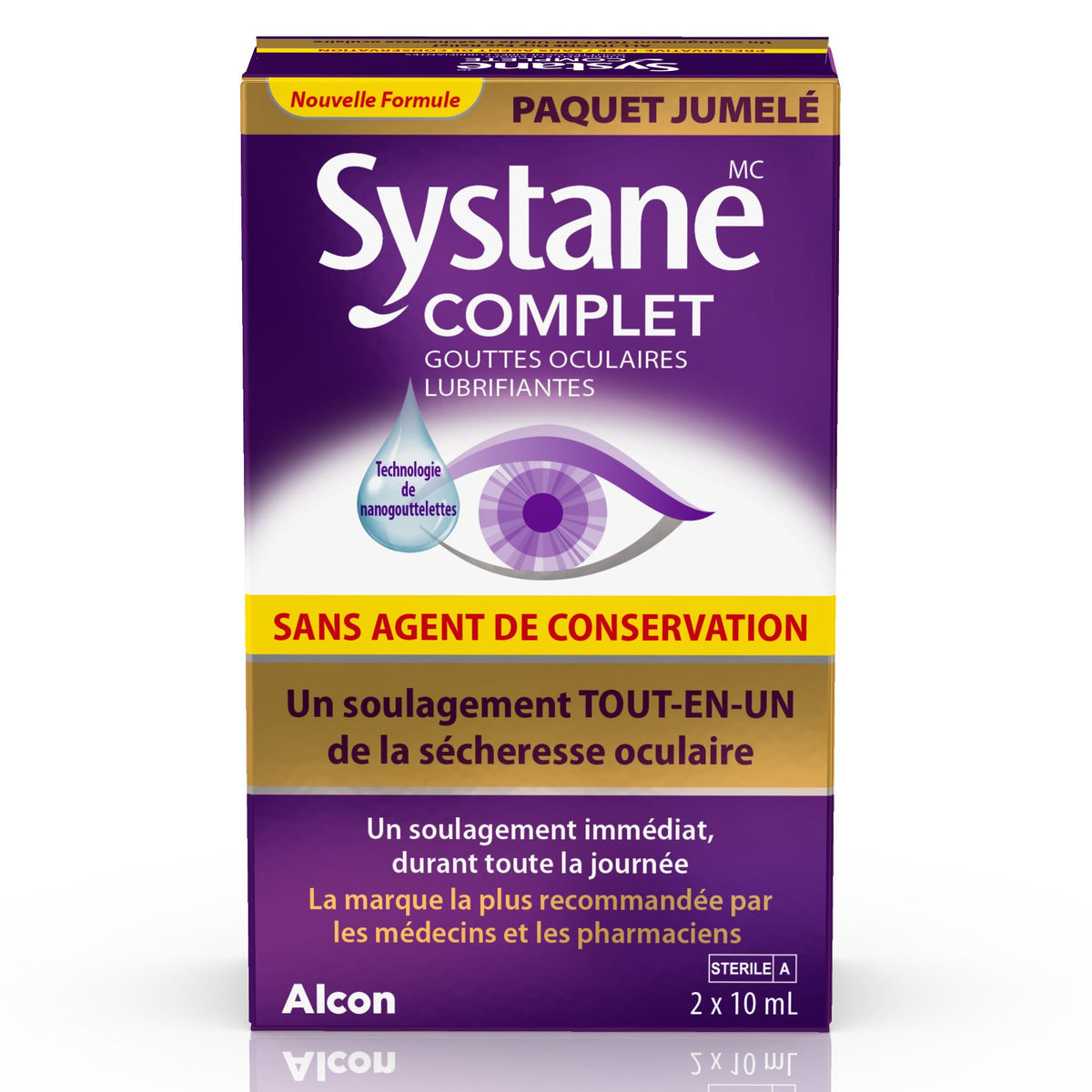 2 x 10ml Twin Pack | Systane Complete Lubricant Eye Drops 2 x 10ml Twin Pack