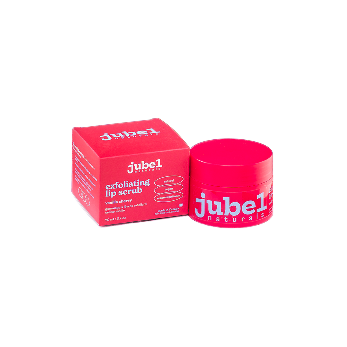 Jubel Naturals Lip Scrub Vanilla Cherry